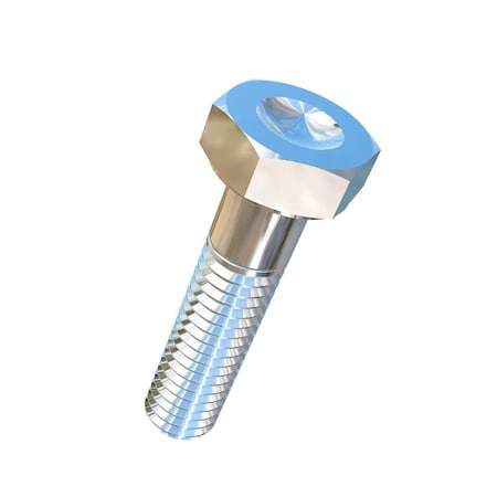 Allied Titanium Grade 5, M6-1.00 Structural Bolt, Titanium, 25 mm L 0004421